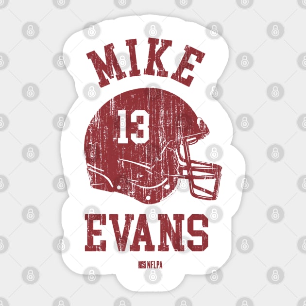 Mike Evans Tampa Bay Helmet Font Sticker by TodosRigatSot